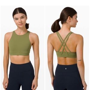 Lululemon Energy Bra High Neck Medium Support